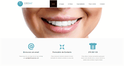 Desktop Screenshot of clinicajoaovaz.com